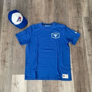 UNDER ARMOUR PROJECT ROCK IRON PARADISE TEE